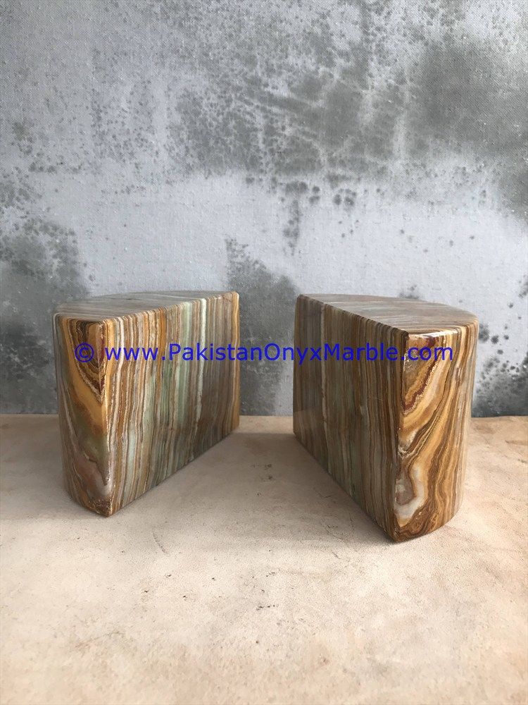 Onyx Bookends Round Shaped-12