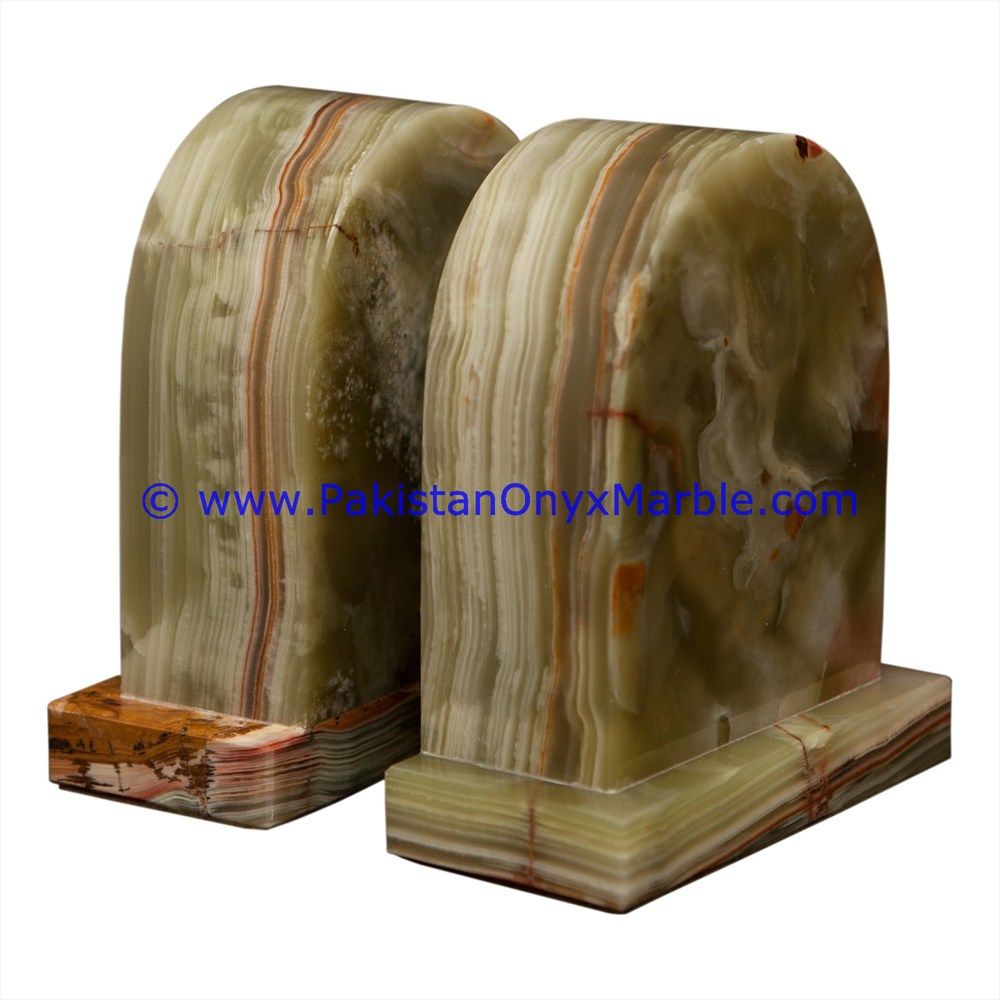Onyx Bookends Round Shaped-17