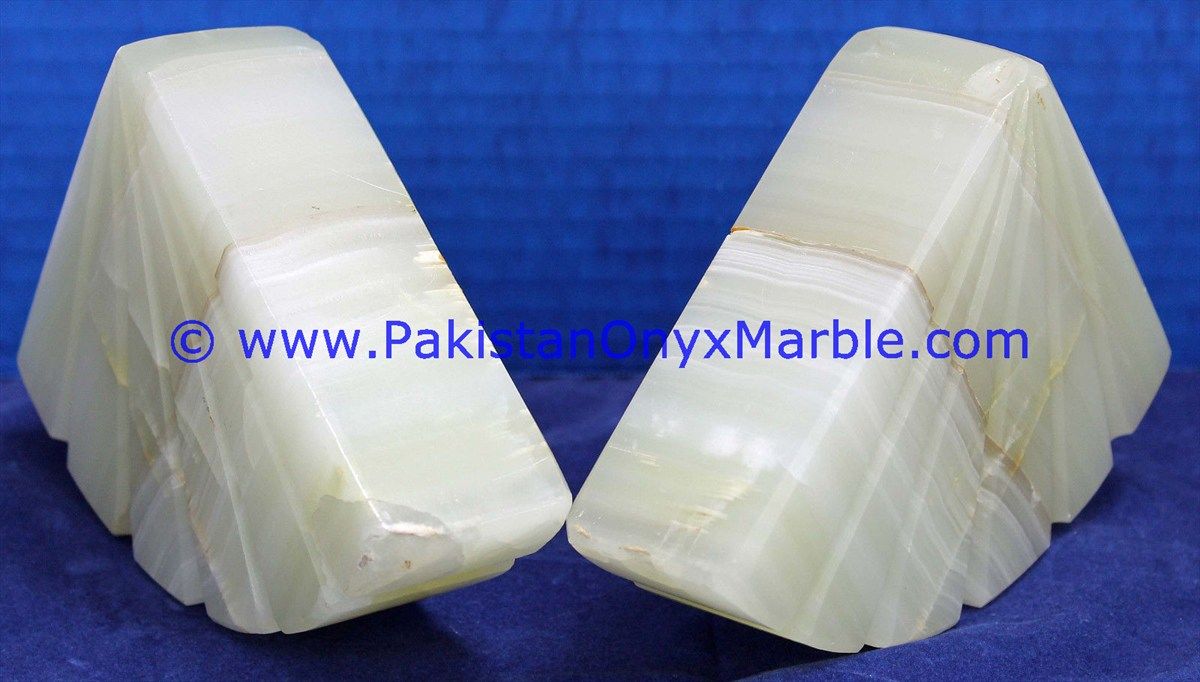 Onyx Bookends Shell Shaped-04