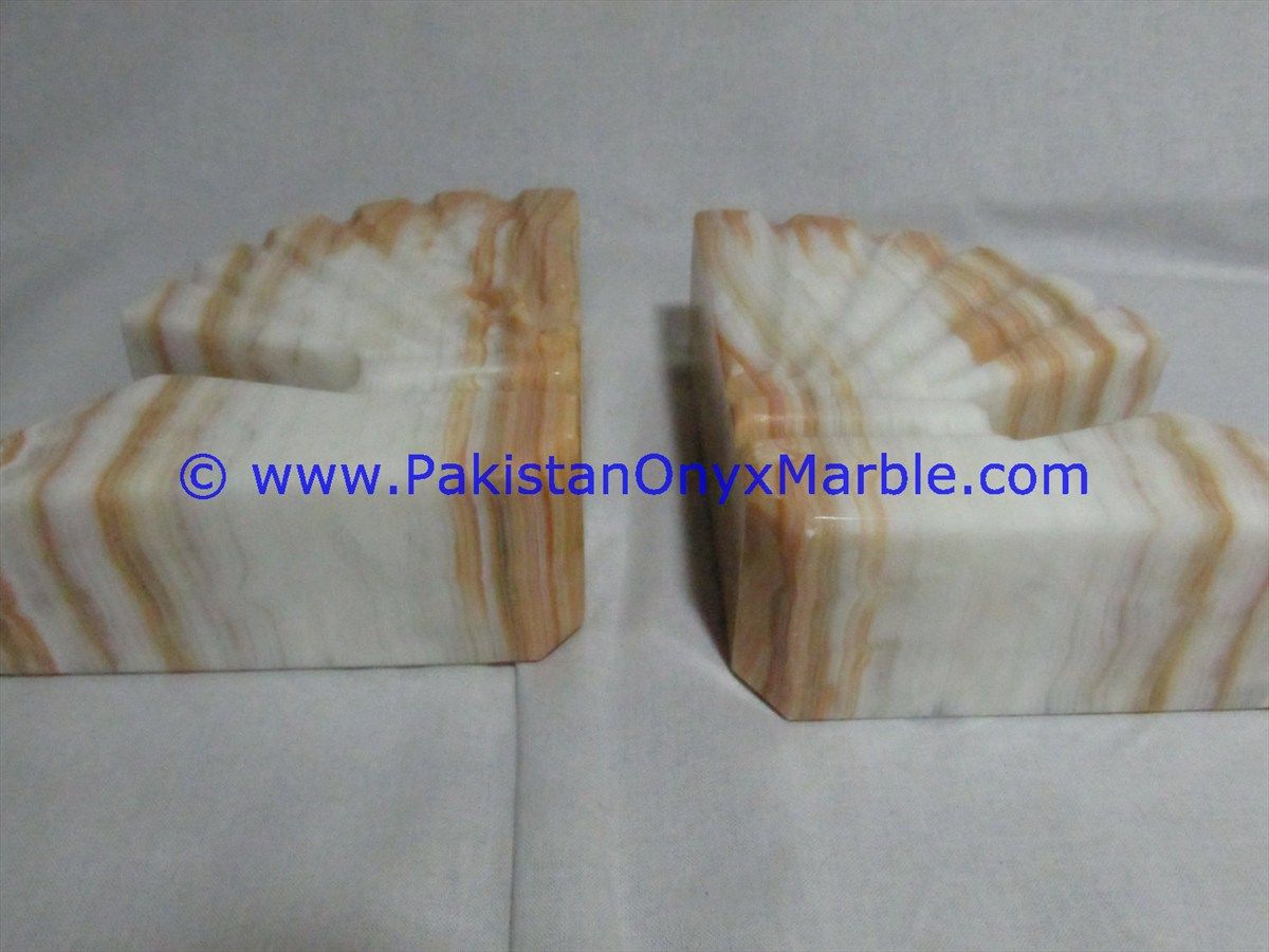 Onyx Bookends Shell Shaped-07