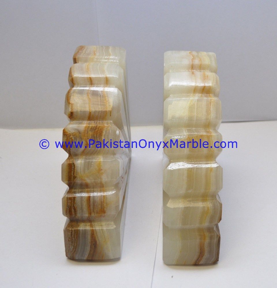Onyx Bookends Shell Shaped-13