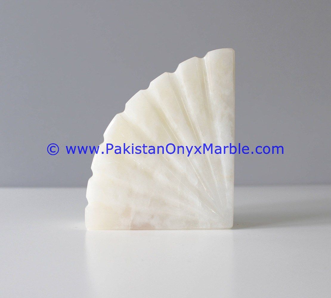 Onyx Bookends Shell Shaped-20