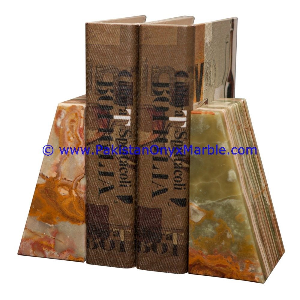 Onyx Bookends Triangle-12