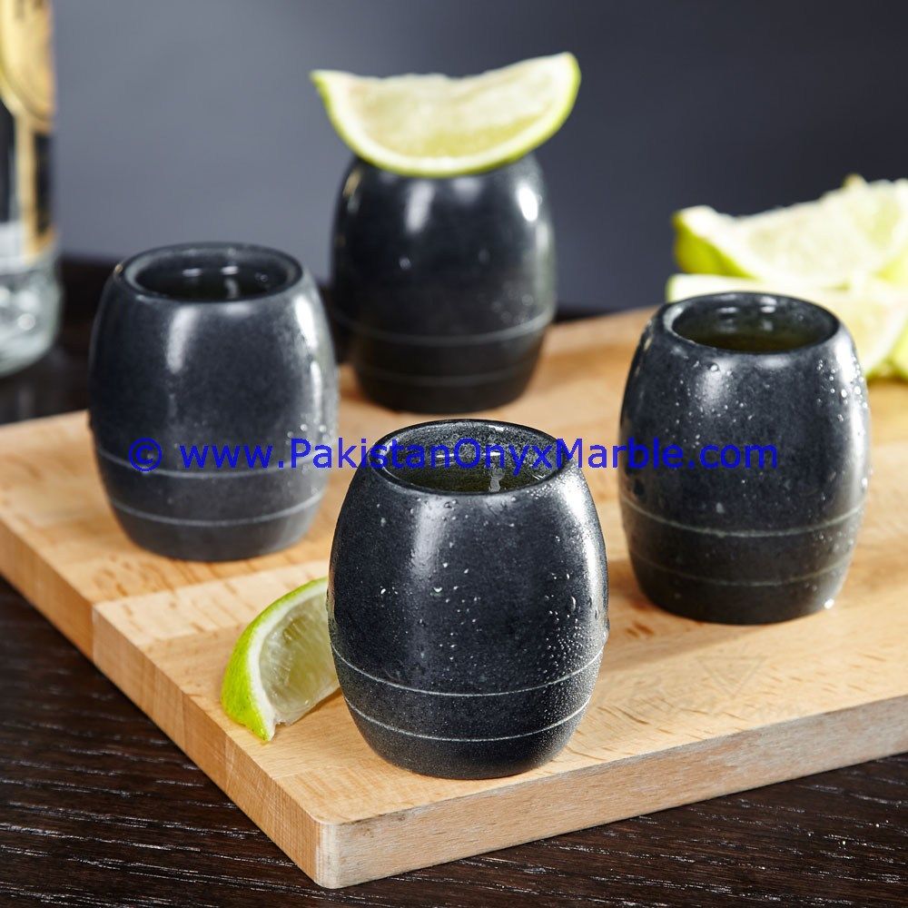 Marble Shot glasses Hnadcrafted Set-01