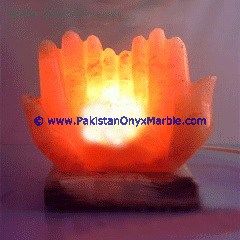 himalayan ionic salt crystal Allah Name lamp-09