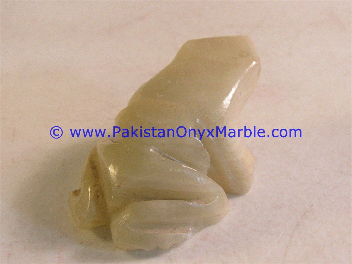 Onyx Carved onyx frog Statue-07