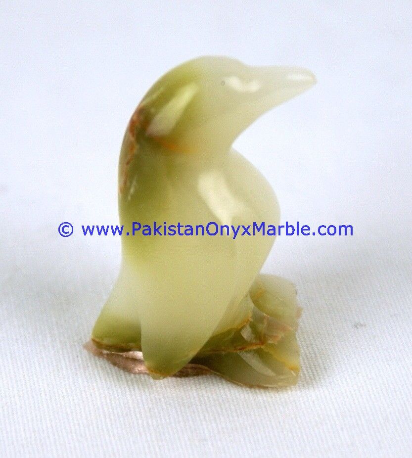 Onyx Carved Penguin Statue-09