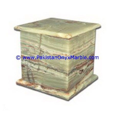 Onyx Rectangle Square Shaped Ashes Urns-07