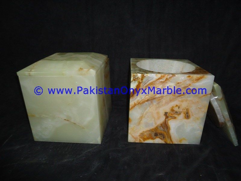 Onyx Rectangle Square Shaped Ashes Urns-14