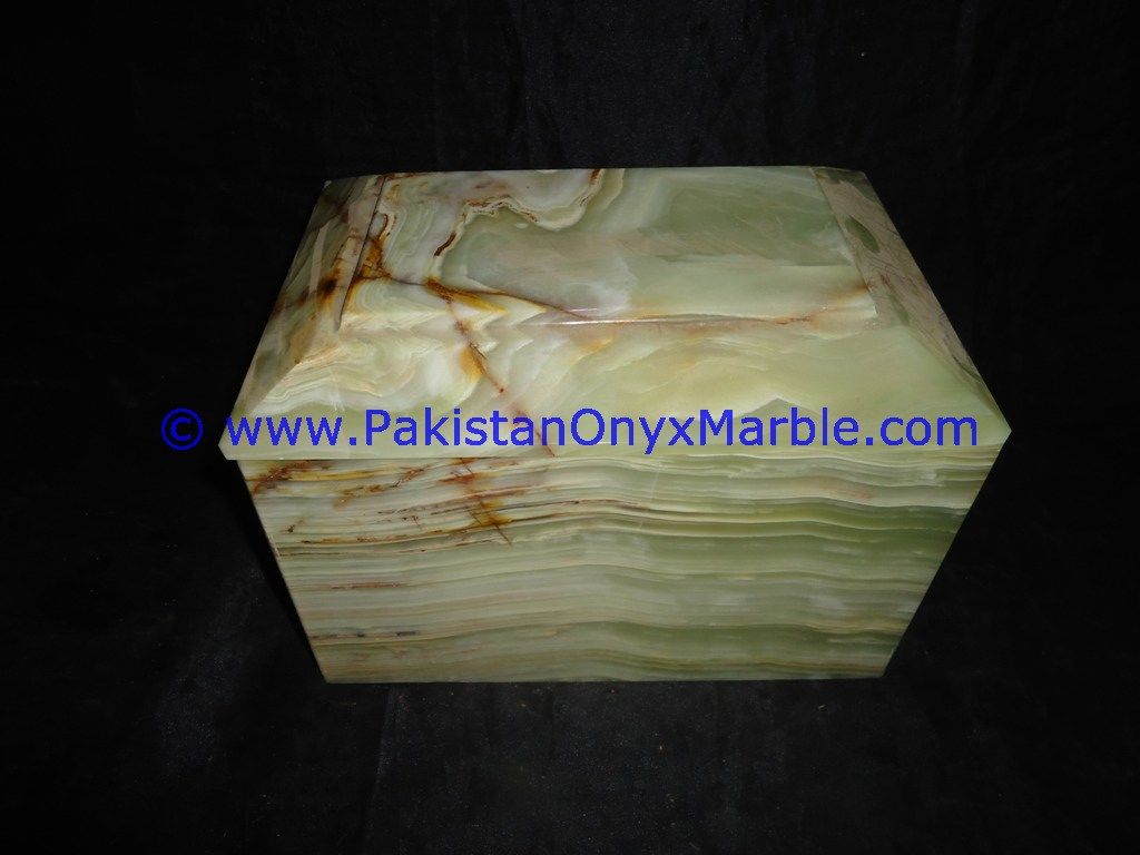 Onyx Rectangle Square Shaped Ashes Urns-22