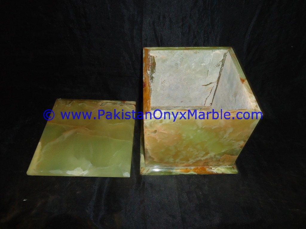 Onyx Rectangle Square Shaped Ashes Urns-23