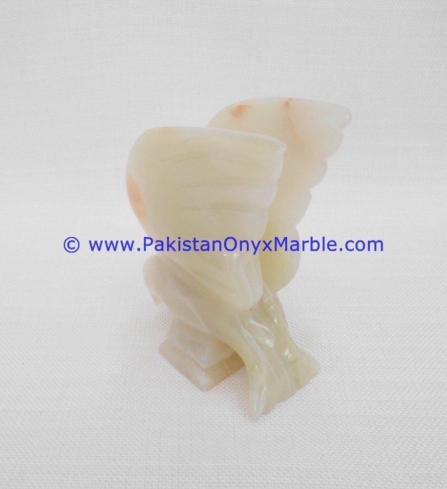 Onyx Carved Eagle Statue-04