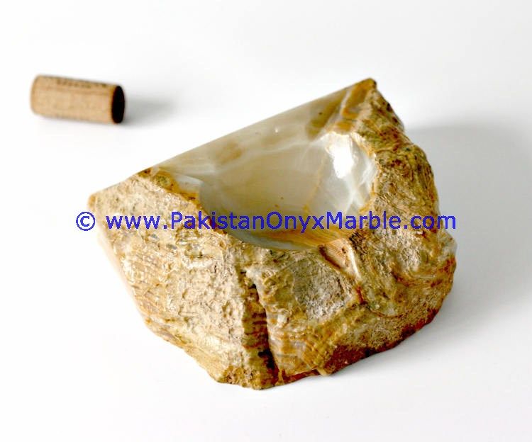 natural rough Rock Onyx HandCarved Cigar Ashtrays-04