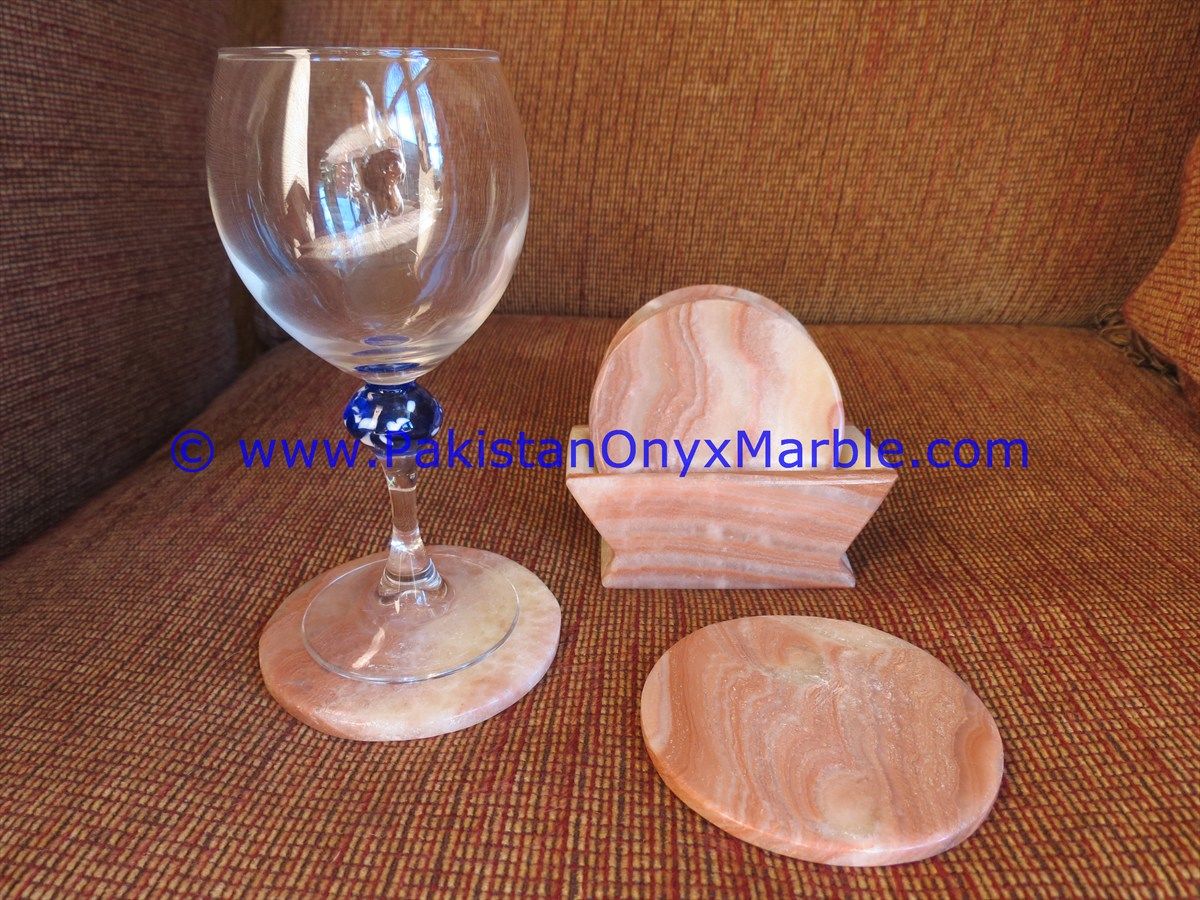 multi brown Onyx Coaster set drinking tea cup glasses coasters-14