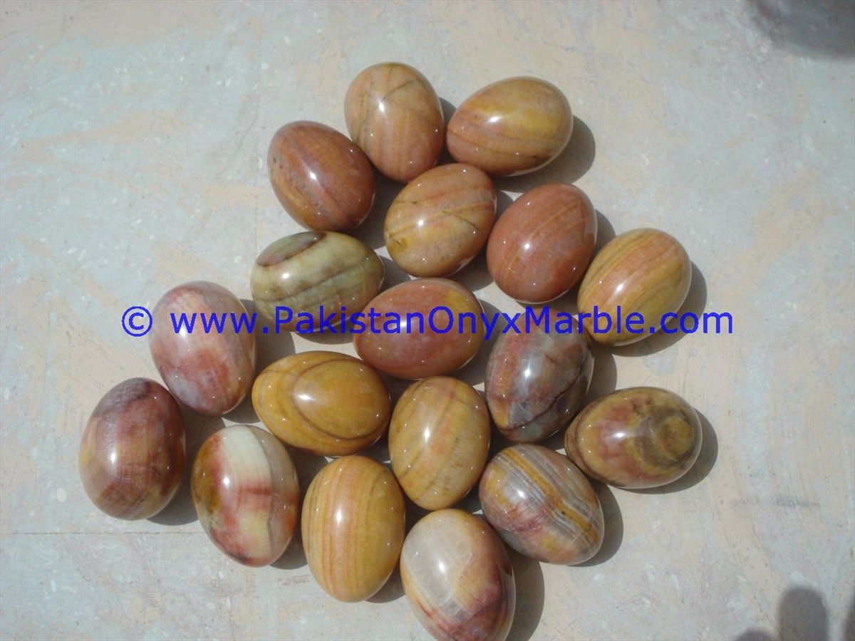 multi brown Onyx Eggs Handcarved Natural stone-01