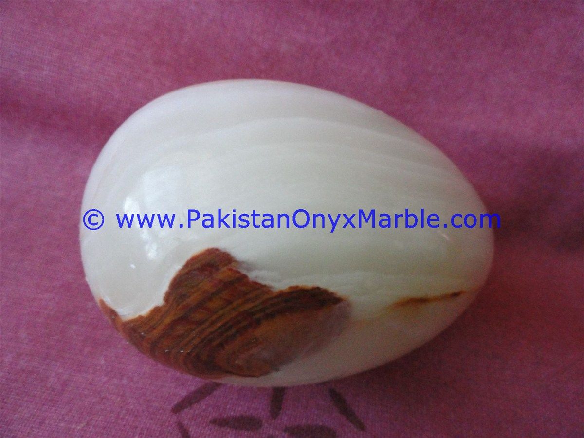 white Onyx Eggs Handcarved Natural stone-06