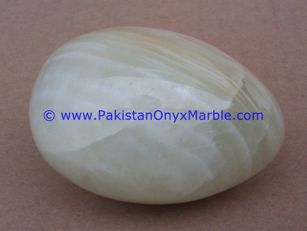 white Onyx Eggs Handcarved Natural stone-10