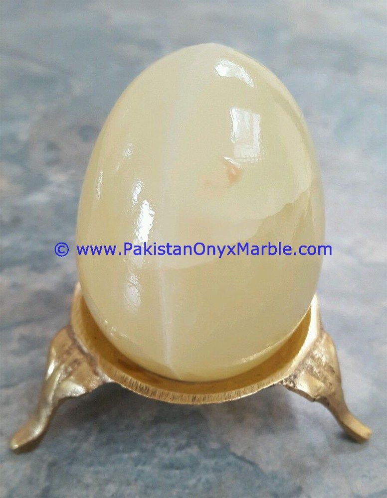 white Onyx Eggs Handcarved Natural stone-20