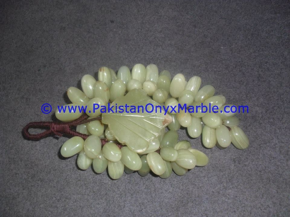 Onyx Grapes Bunches Cluster Handcarved-22
