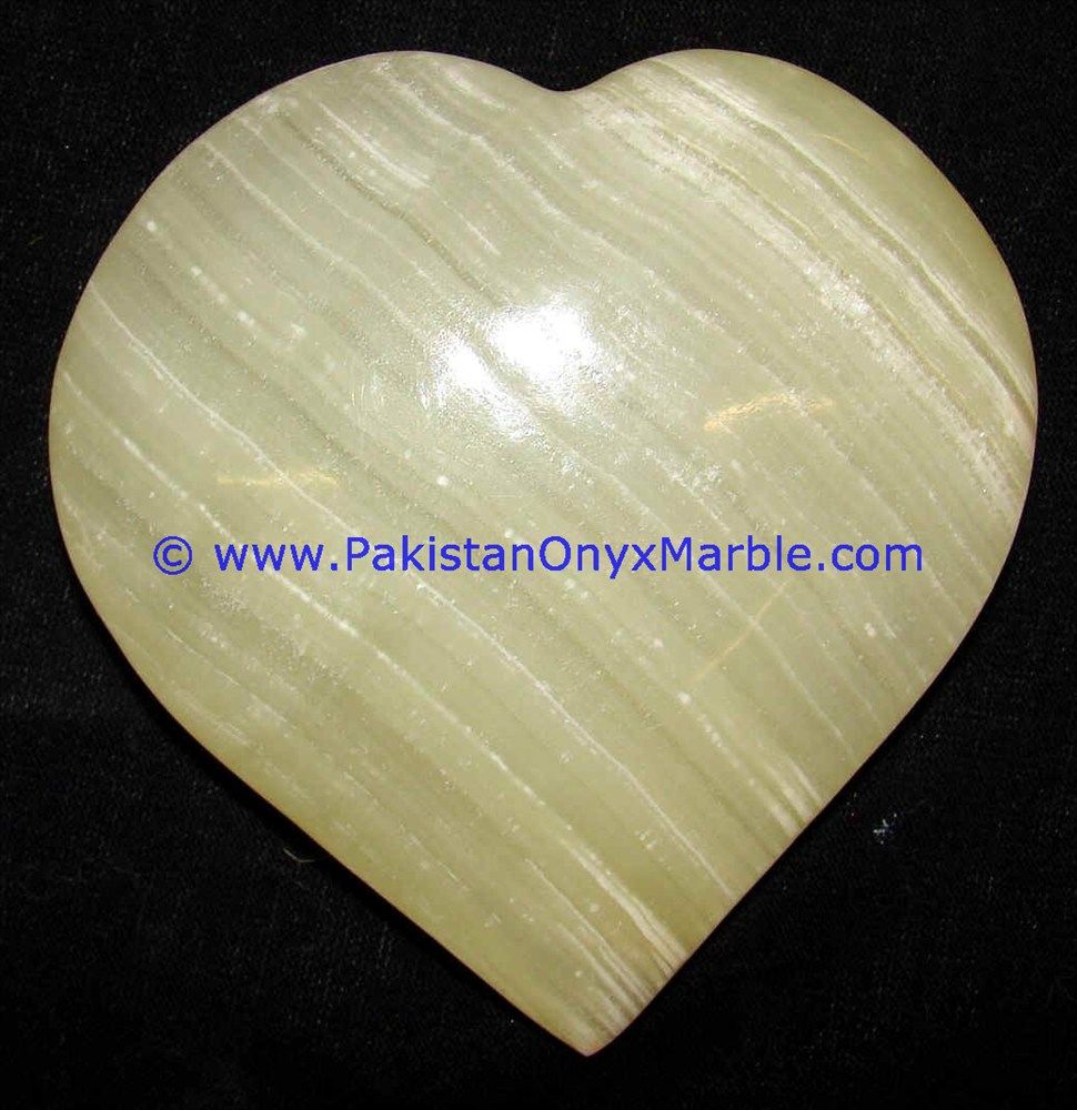 Green Onyx handcarved Heart-01