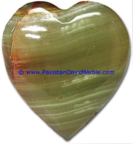 Green Onyx handcarved Heart-02