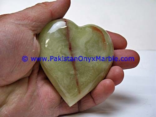 Green Onyx handcarved Heart-06
