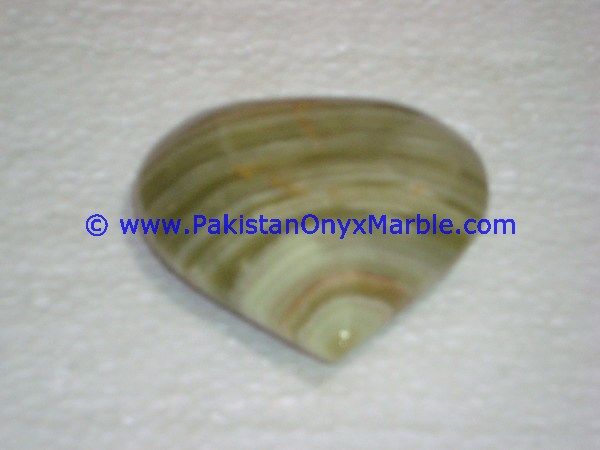 Green Onyx handcarved Heart-20