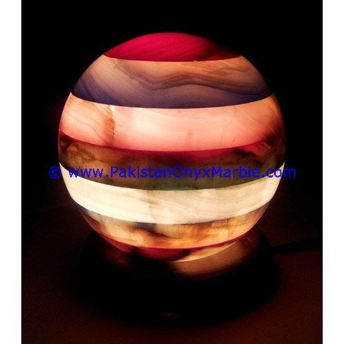 Onyx Sphere Ball Globe Shaped Lamp-01