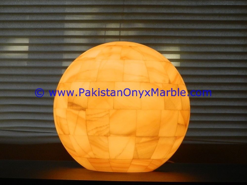 Onyx Sphere Ball Globe Shaped Lamp-04