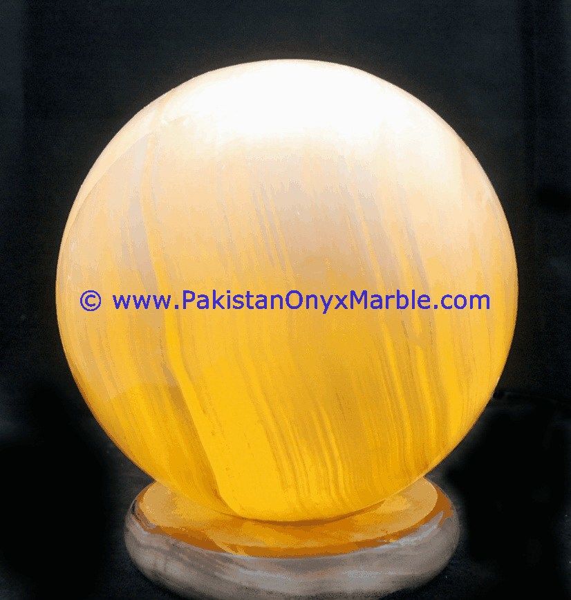 Onyx Sphere Ball Globe Shaped Lamp-10