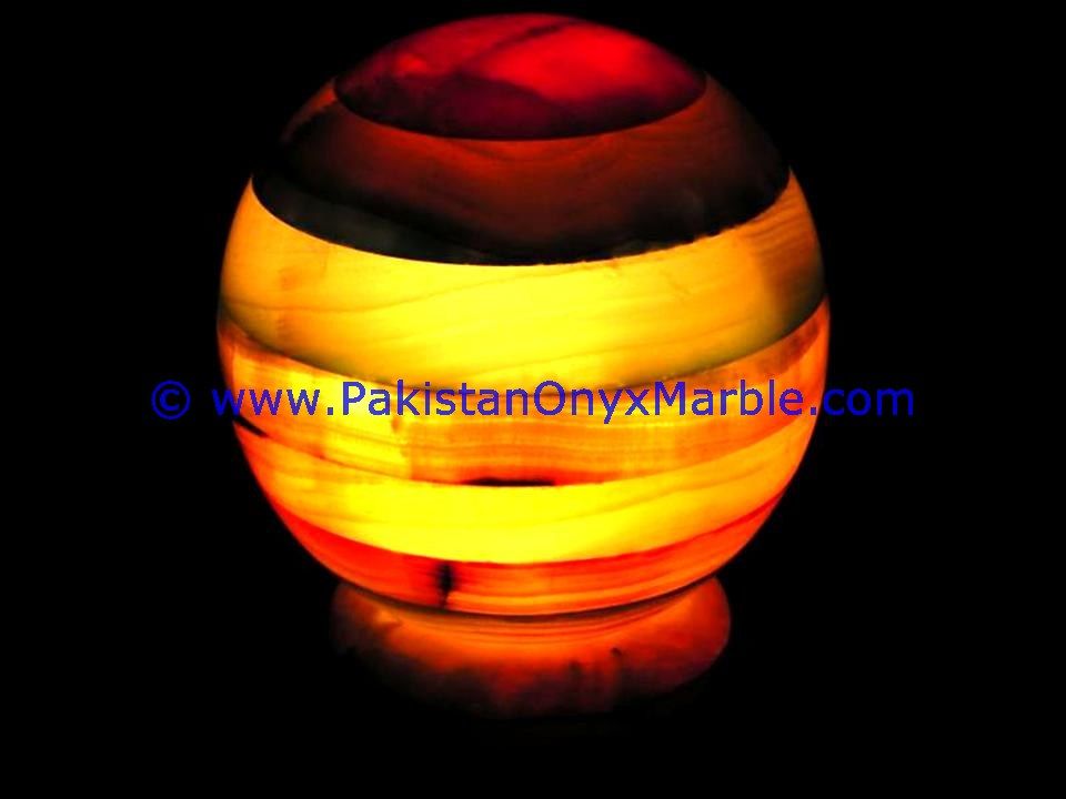 Onyx Sphere Ball Globe Shaped Lamp-11
