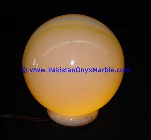 Onyx Sphere Ball Globe Shaped Lamp-14