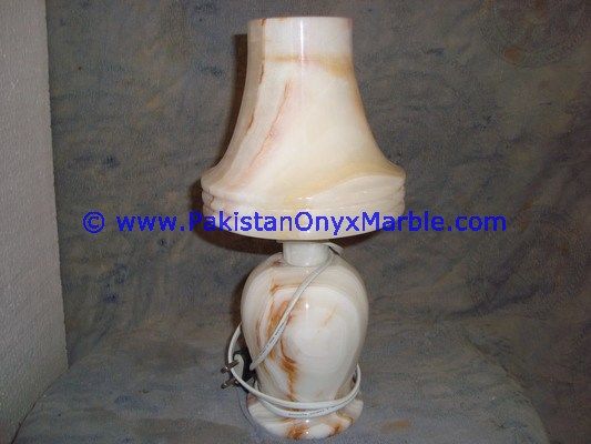 Onyx vases umbrella flower tree Shaped Lamp-14