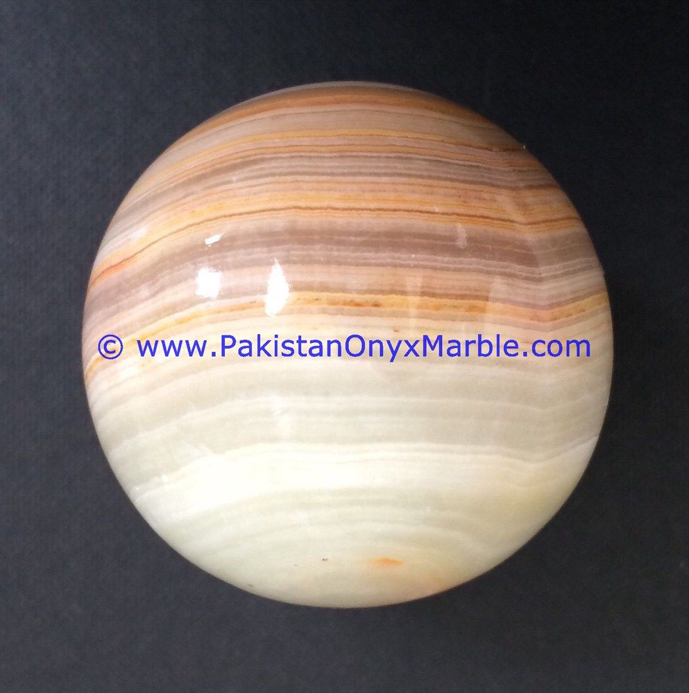 Light Green Onyx Sphere round Ball-15