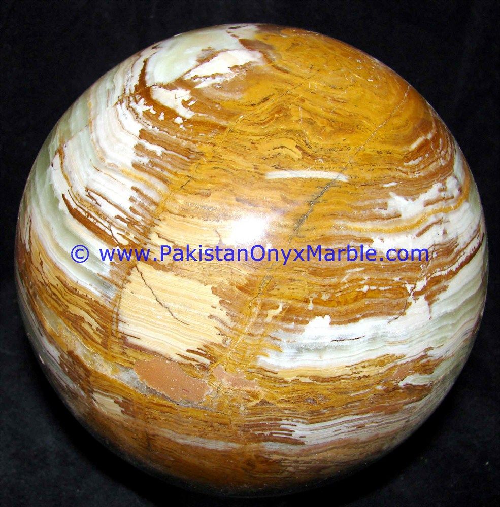 Multi brown Onyx Sphere round Ball-05