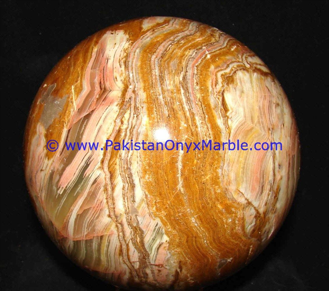 Multi brown Onyx Sphere round Ball-12