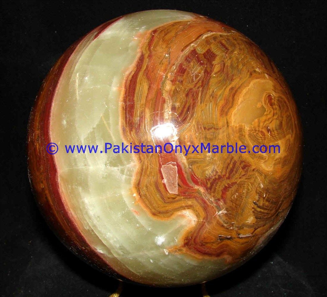 Multi brown Onyx Sphere round Ball-13