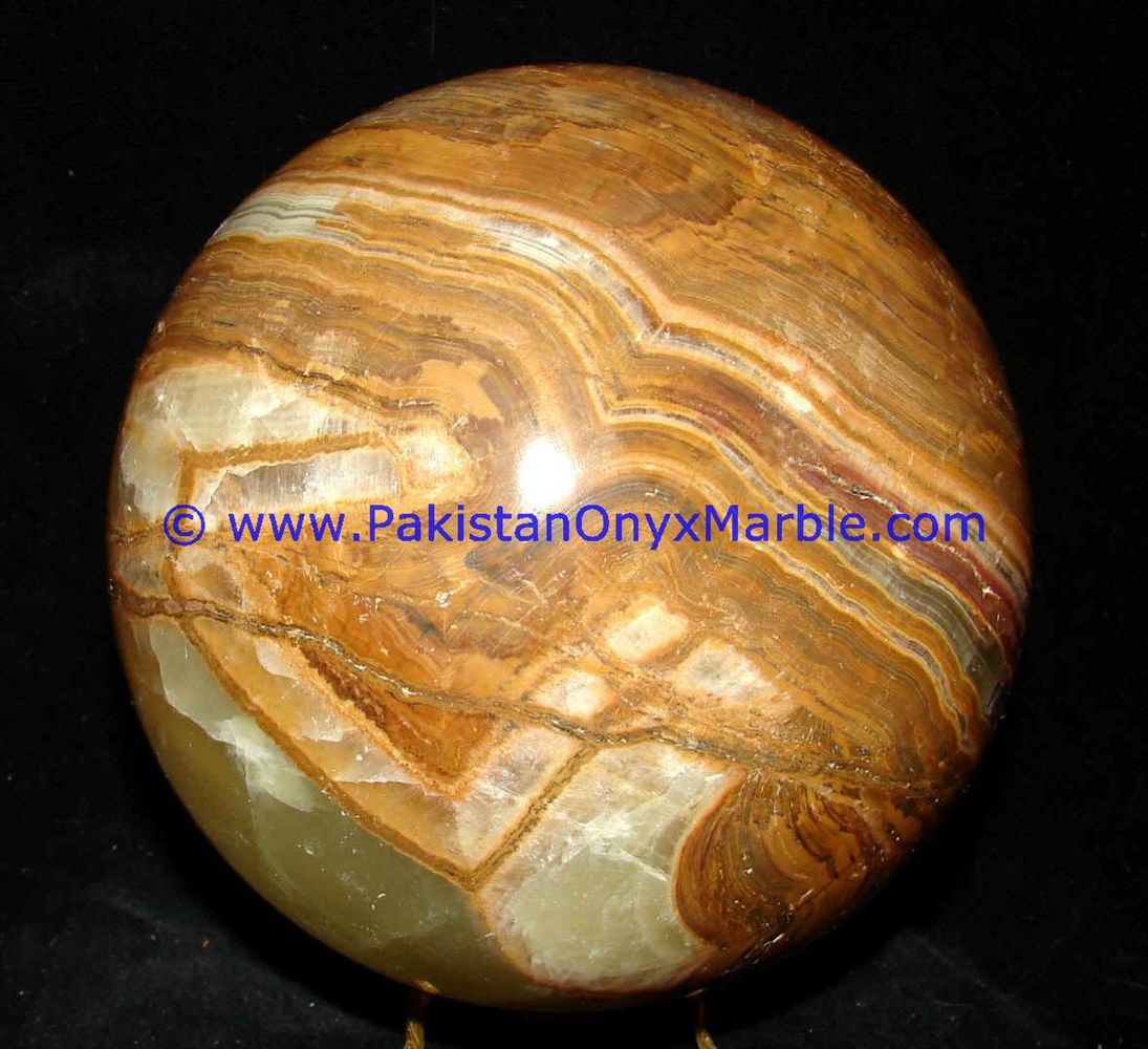 Multi brown Onyx Sphere round Ball-15
