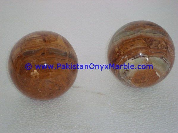 Multi brown Onyx Sphere round Ball-18