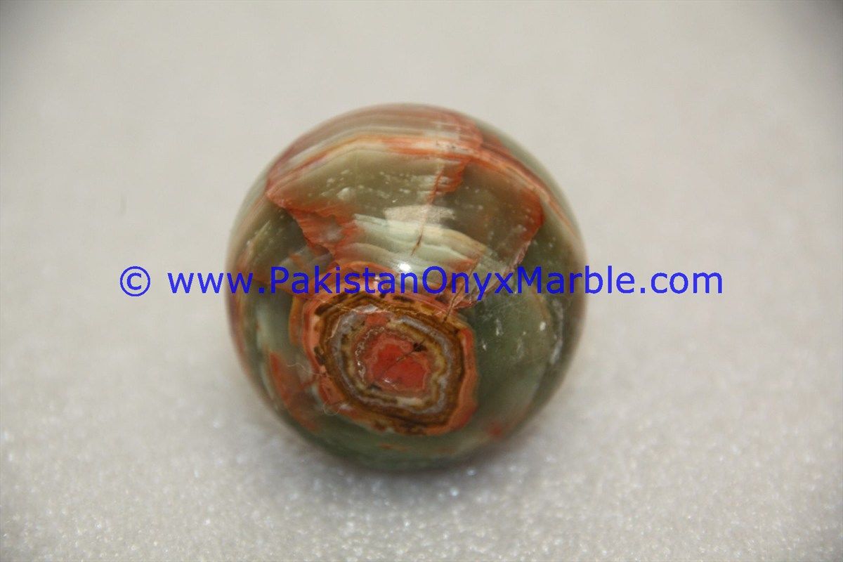 multi Green Onyx Sphere round Ball-04
