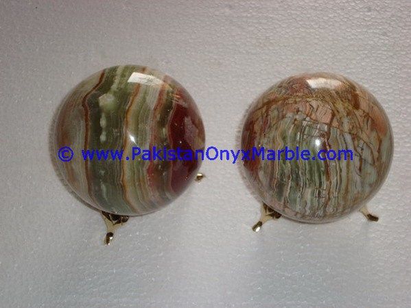 multi Green Onyx Sphere round Ball-14