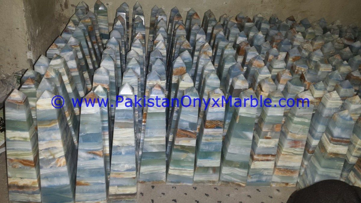 Colored Patch Work Tukri Onyx Obelisks-14