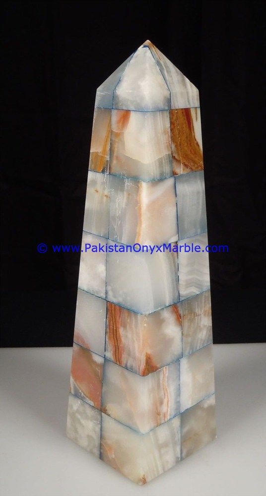 Colored Patch Work Tukri Onyx Obelisks-21