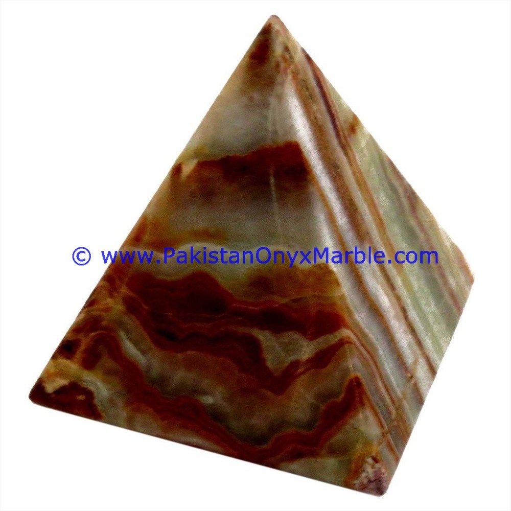 Multi Brown Onyx Pyramids-04