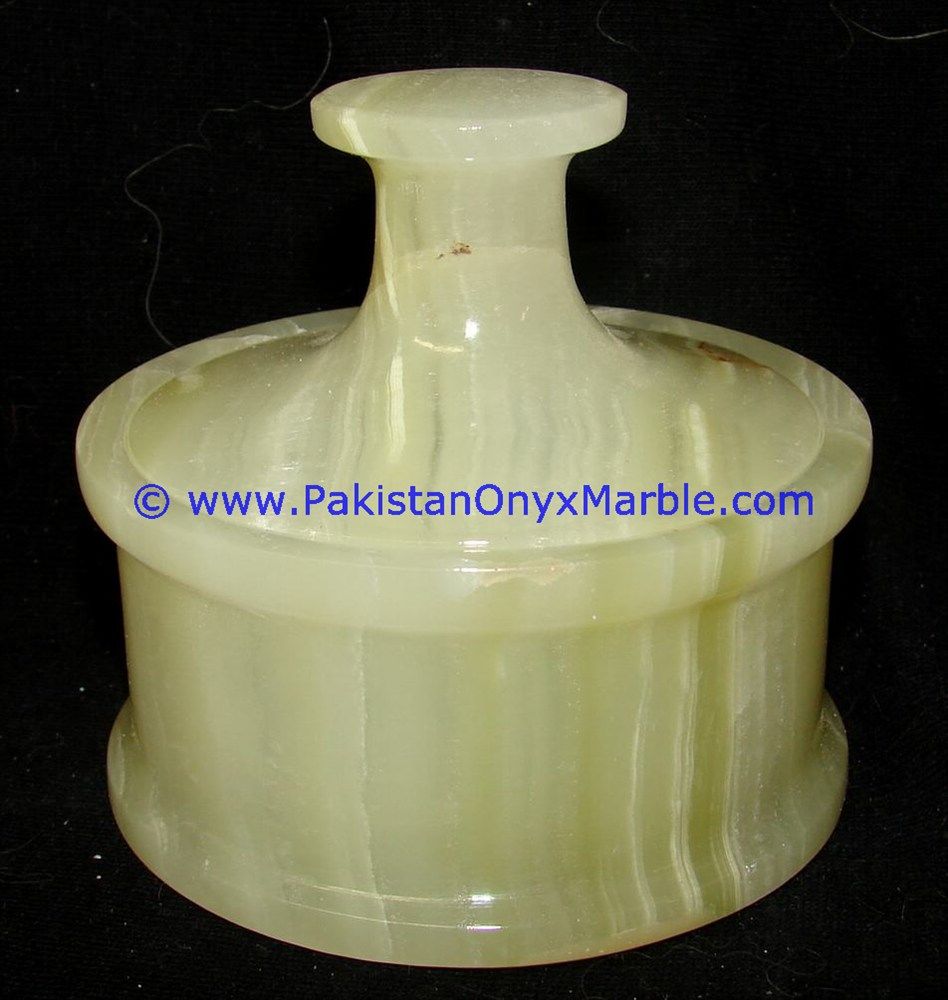 Green Onyx Jars Trinket Container-11