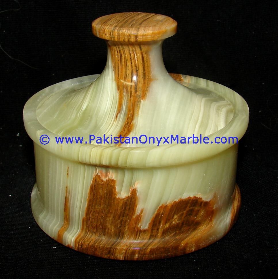 Green Onyx Jars Trinket Container-15