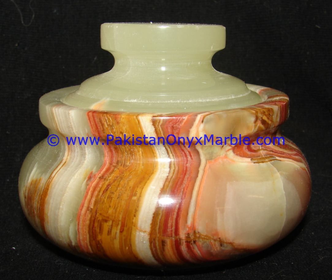 Green Onyx Jars Trinket Container-18