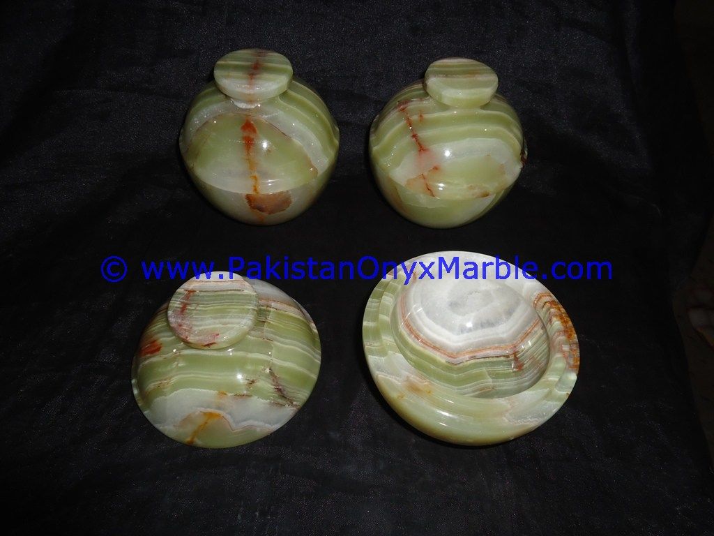 Green Onyx Jars Trinket Container-21