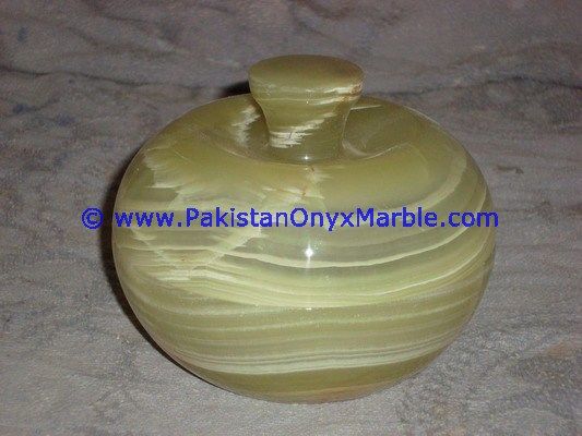 Green Onyx Jars Trinket Container-24