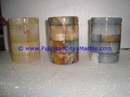 Colored Patchwork Tukri Onyx Jars Trinket Container-06